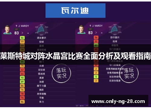 莱斯特城对阵水晶宫比赛全面分析及观看指南 莱斯特城对阵水晶宫比赛全面分析及观看指南