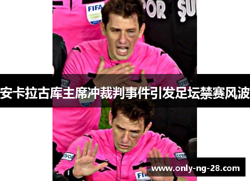 安卡拉古库主席冲裁判事件引发足坛禁赛风波 安卡拉古库主席冲裁判事件引发足坛禁赛风波